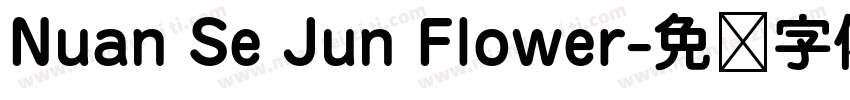 Nuan Se Jun Flower字体转换